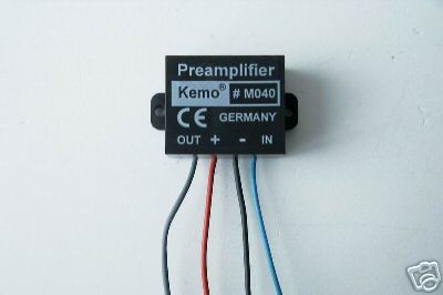 KEMO M040 Vorverstärker universal preamplifier  