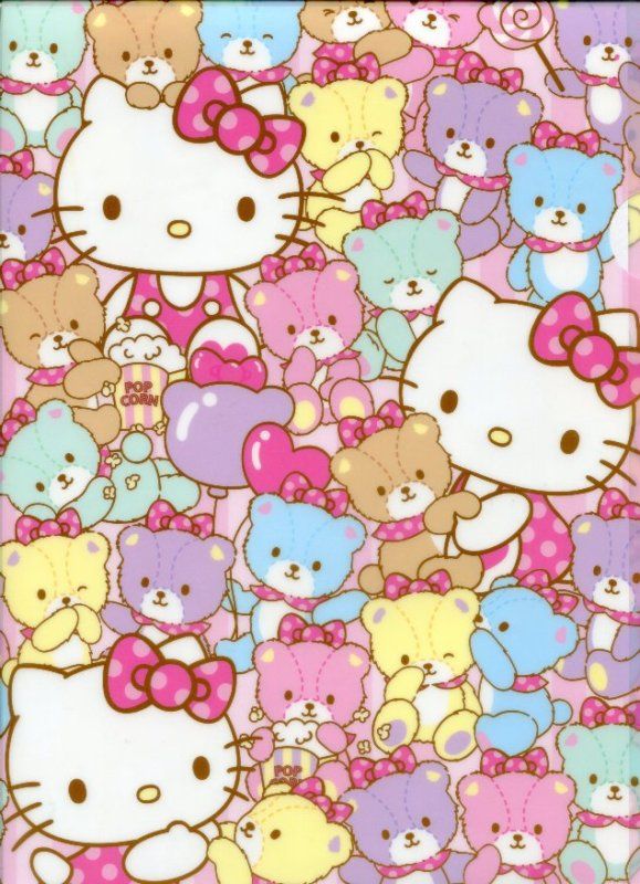 Sanrio Hello Kitty & Tiny Chum A4 File Folder #4  