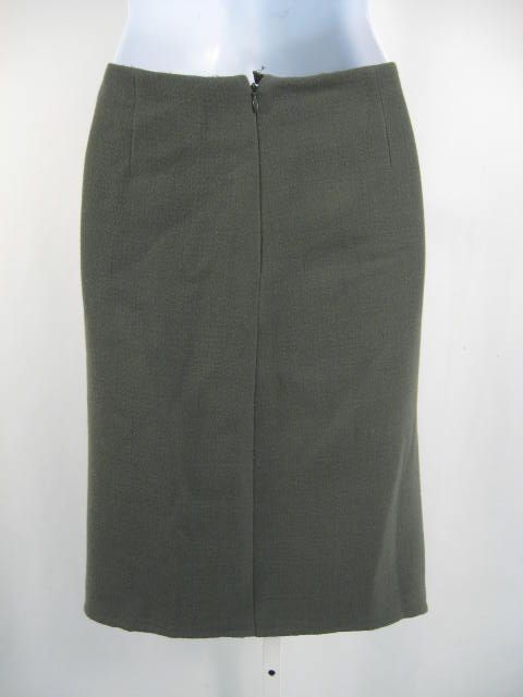 BILL BLASS Forest Green Skirt Suit Jacket Blazer L  