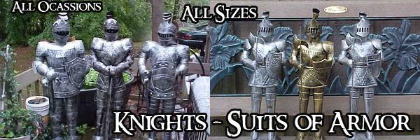 Foot SILVER Suit of Armor Medieval Knight  