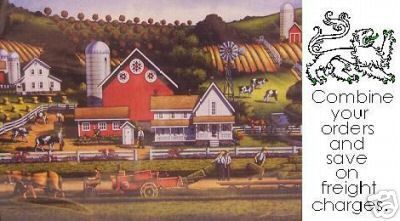 Jigsaw puzzle Americana Amish Farm Life Harvest 1000 pc  