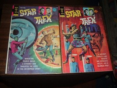 Star Trek 7 58(Gold Key)  lot of 29 comic books  