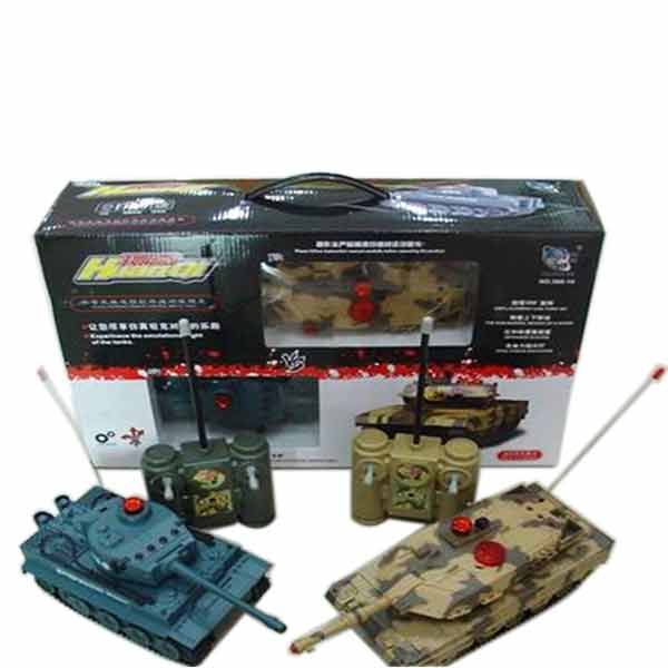 Infrared Combat RC Battle Tank Toys (Twin Pack)  