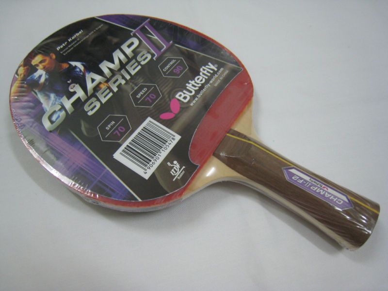 Butterfly Champ II F2 Series Table Tennis Blade/Paddle  